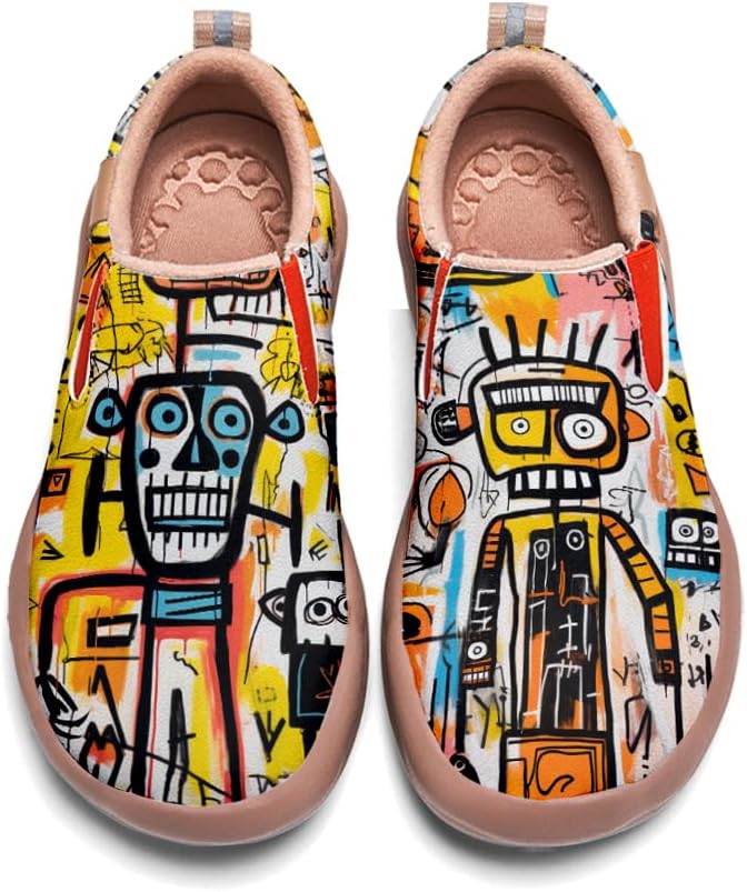 

Слипоны с граффити-рисунком Onehorse, Animal&graffiti-40