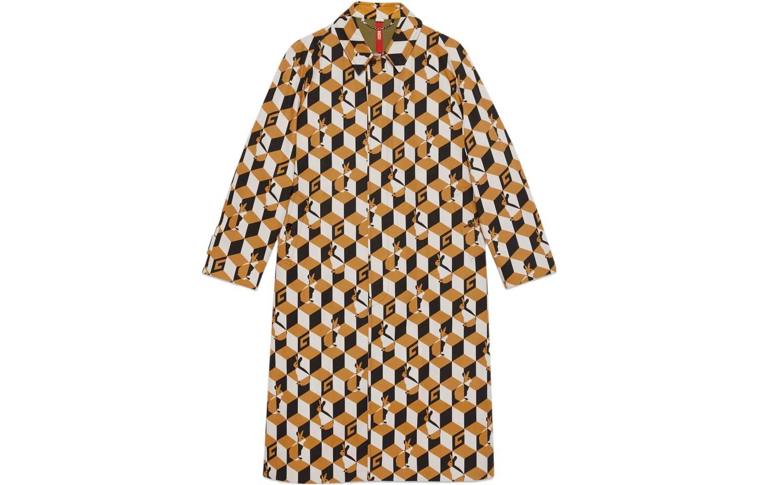 

Китайский Новый год пальто Мужские верблюд Gucci, коричневый