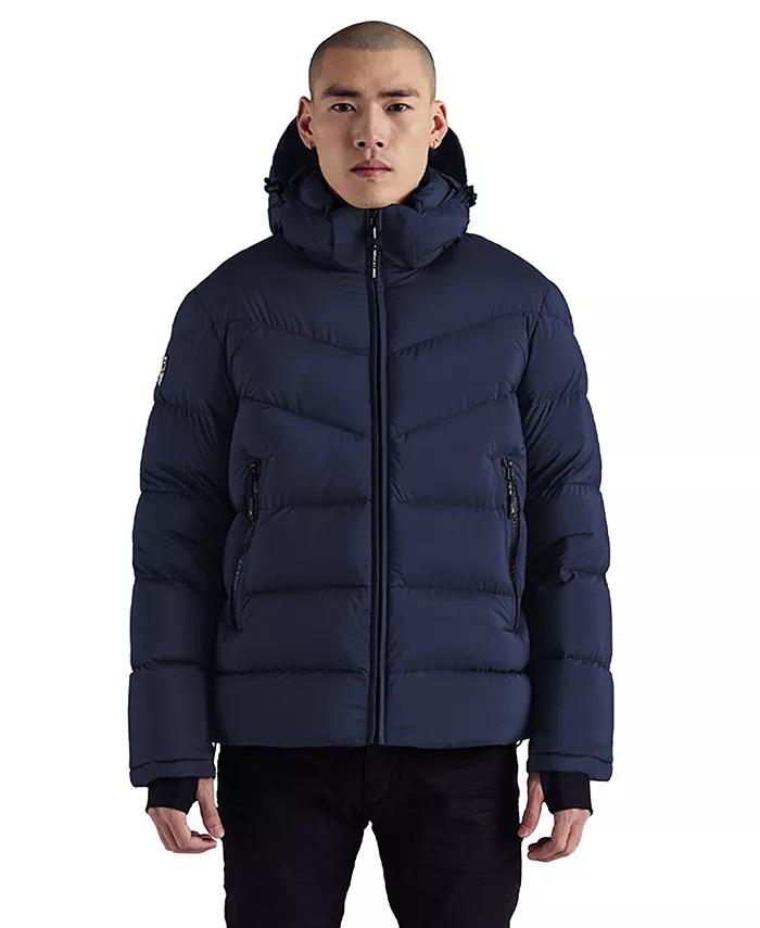 

Мужская пуховая куртка Henson Down Puffer Triple F.A.T. Goose, синий