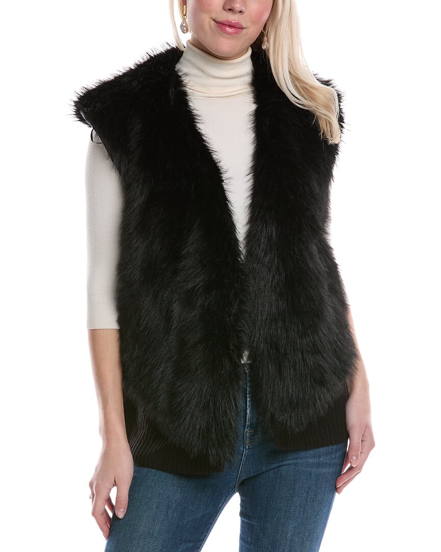 

Джозеф А. Свитер-жилет Joseph A., черный