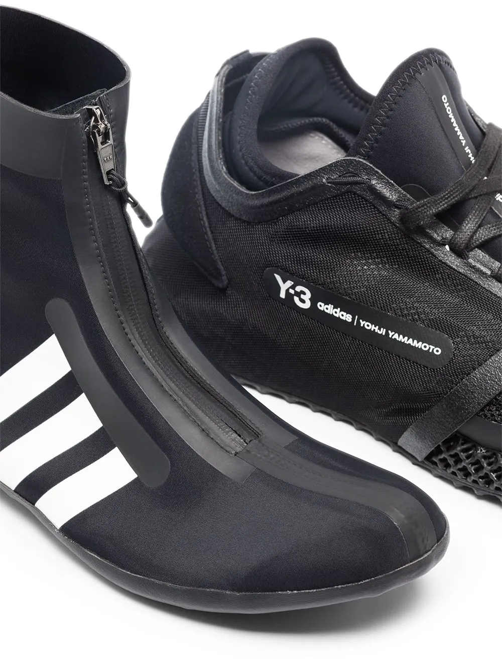 Кроссовки Y-3 Runner 4D IOW, черный — фото 4