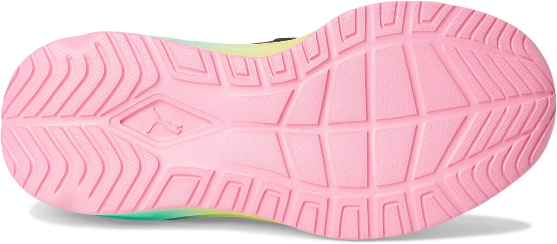 Кроссовки PUMA Kids One4All Fade, PUMA Black/Fast Pink/Mint — фото 3
