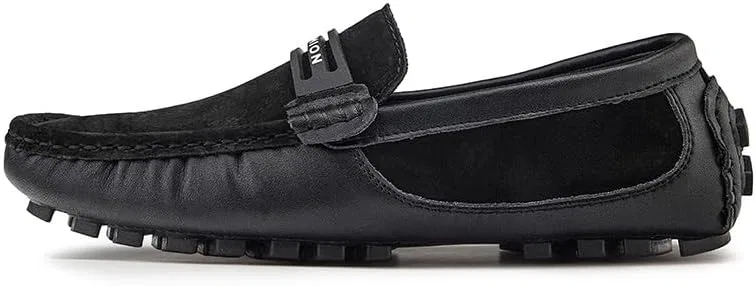 Лоферы кожаные, повседневные, модель Penny Moccasins, черный SayfuR — фото 3