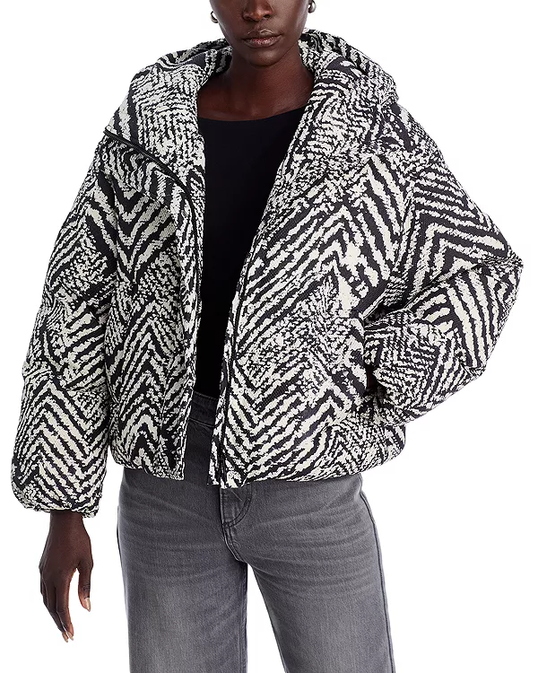 

Пальто из паффии Boss, мультиколор