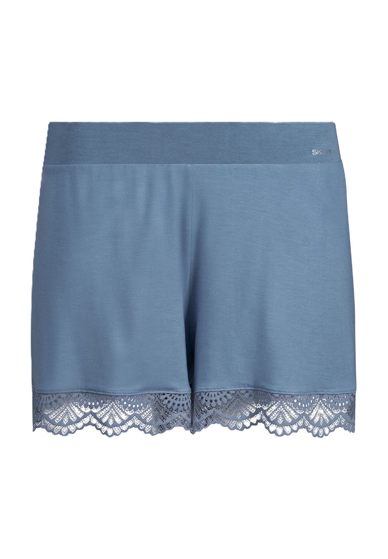 

Женские пижамные шорты с эластичной резинкой на талии Every Night In Mix & Match SKINY, цвет S336 Faded Denim Blue