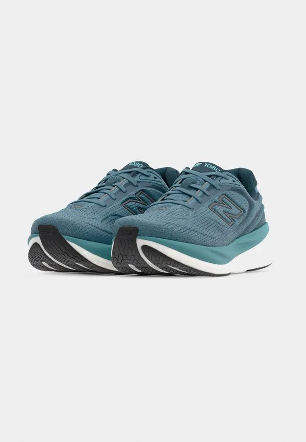 Кроссовки для бега по шоссе 1080 v15 New Balance, Medusa Green Dark Silver Metallic — фото 3