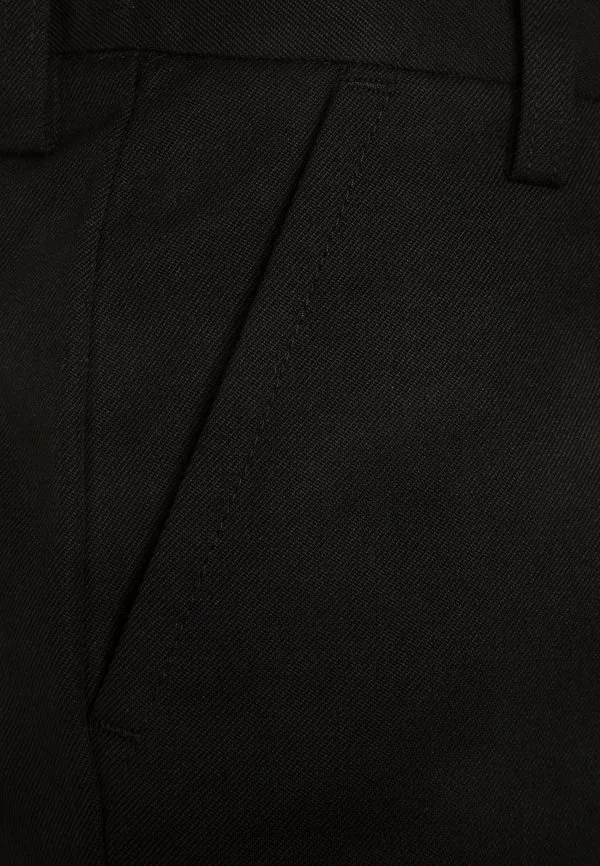 Классические узкие брюки-чиносы Next, Black — фото 3