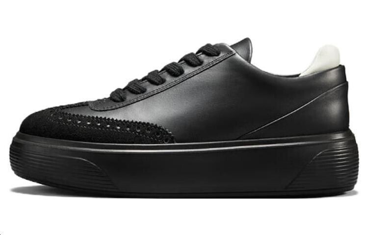 

Кроссовки ecco Skateboarding Shoes Women's Low-top Black, черный