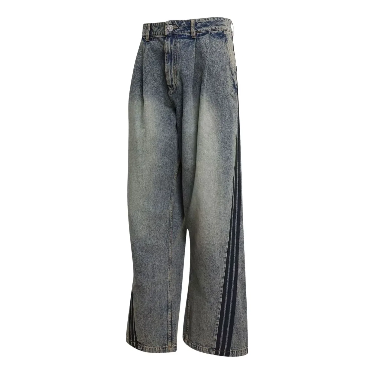 Джинсы Adidas Adilenium Season 5 Questra Denim Jeans 'Chalky Brown' KX4821, черный