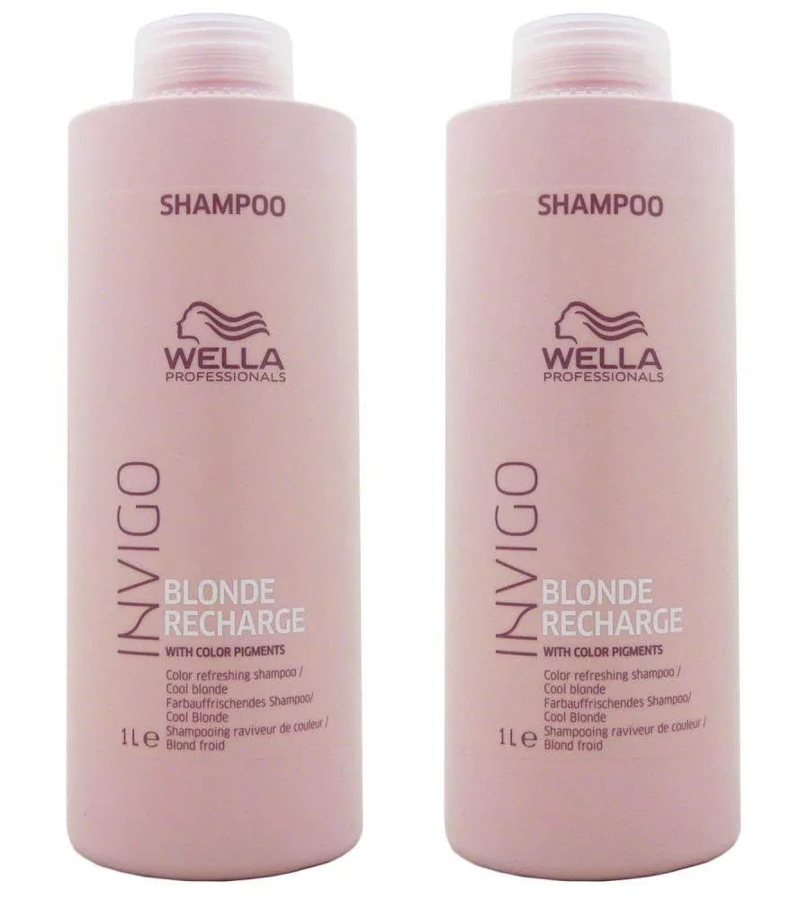 Шампунь для освежения цвета Cool Blonde 1000 мл (2 шт.) от WELLA Invigo Wella Professionals