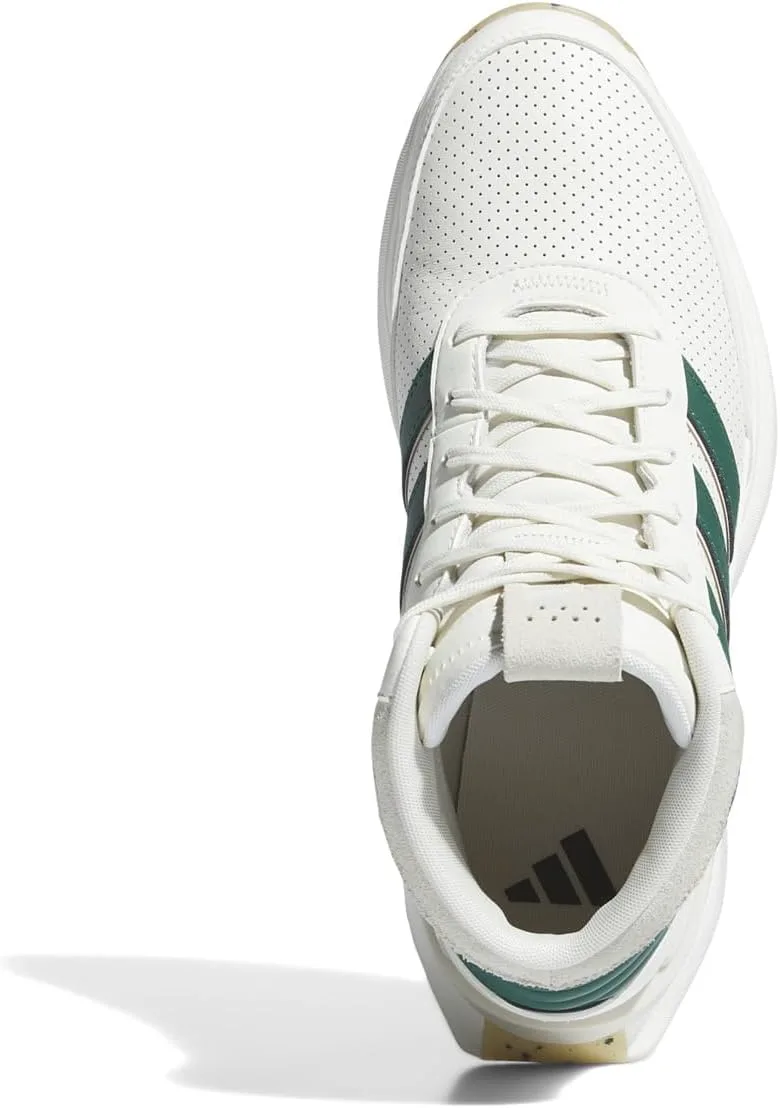 

Мужские гольф-туфли Adidas S2g без шипов средней высоты, светло-белый/зеленый