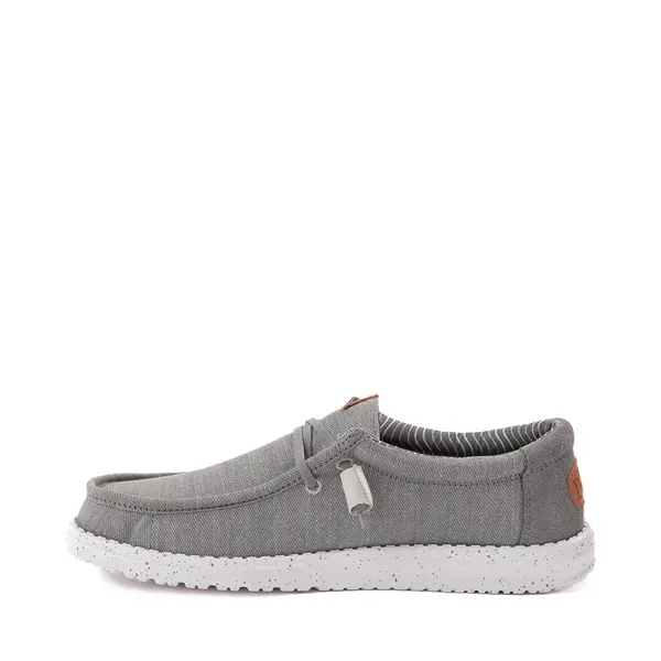 

Слипоны Mens HEYDUDE Wally Elevated Basics Slip-On Casual Shoe, серый