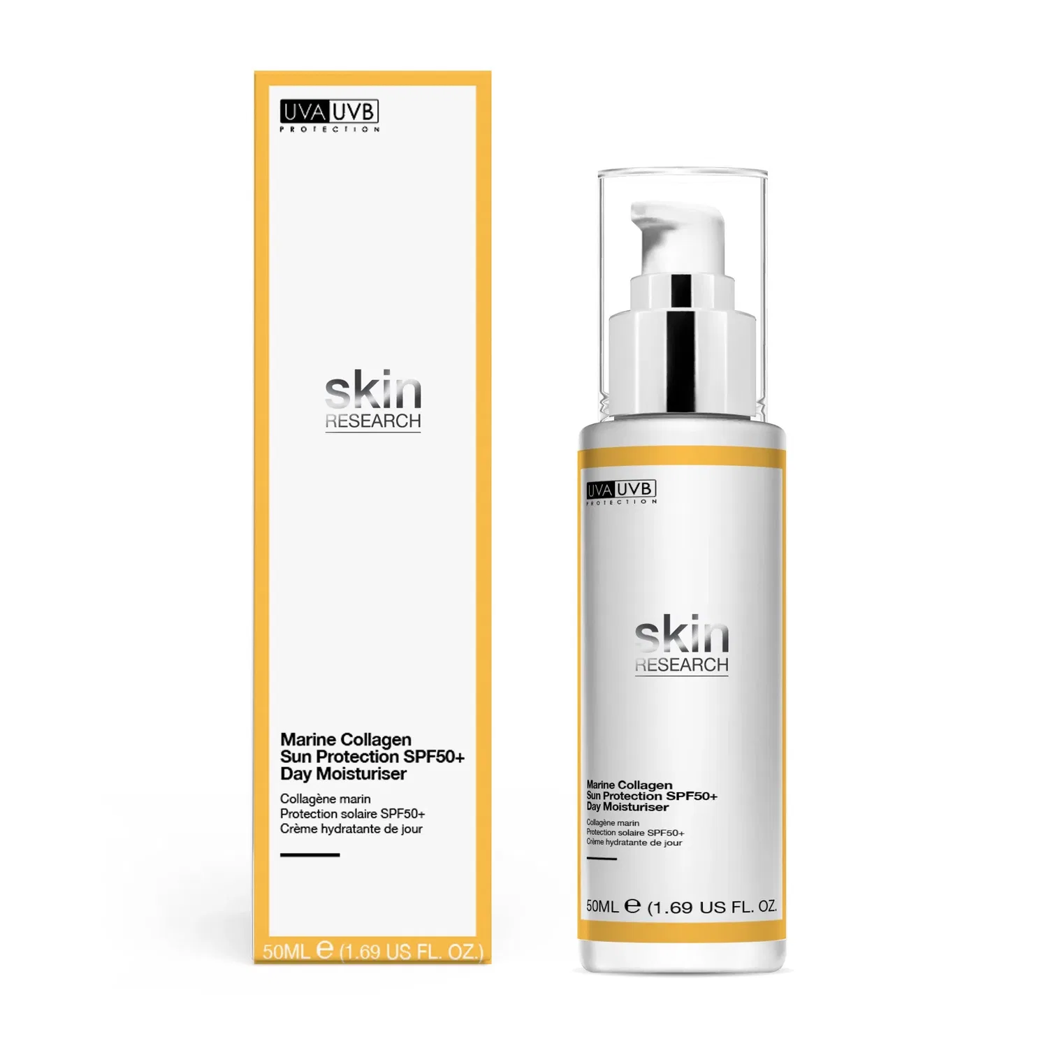 Солнцезащитный крем SPF 50 с коллагеном SkinChemists