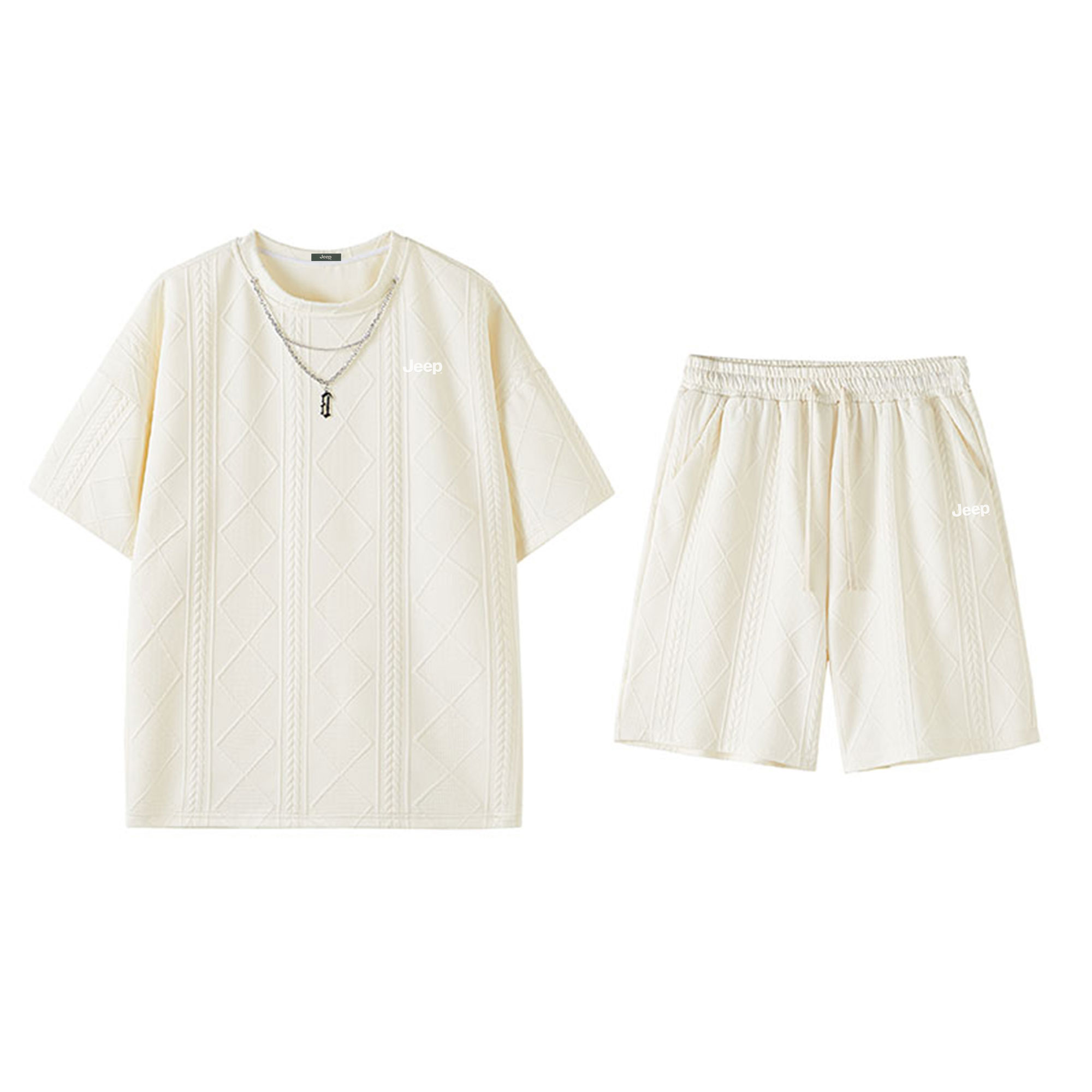 

Повседневный спортивный сет Unisex из 2 предметов Jeep, оранжевый