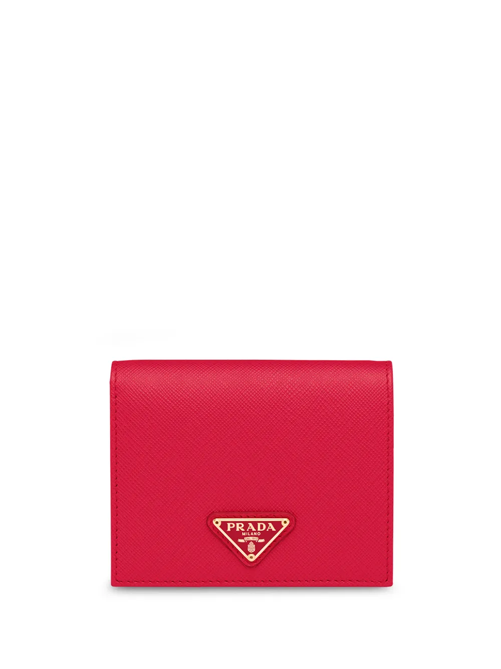 

Маленький кошелек Prada, красный