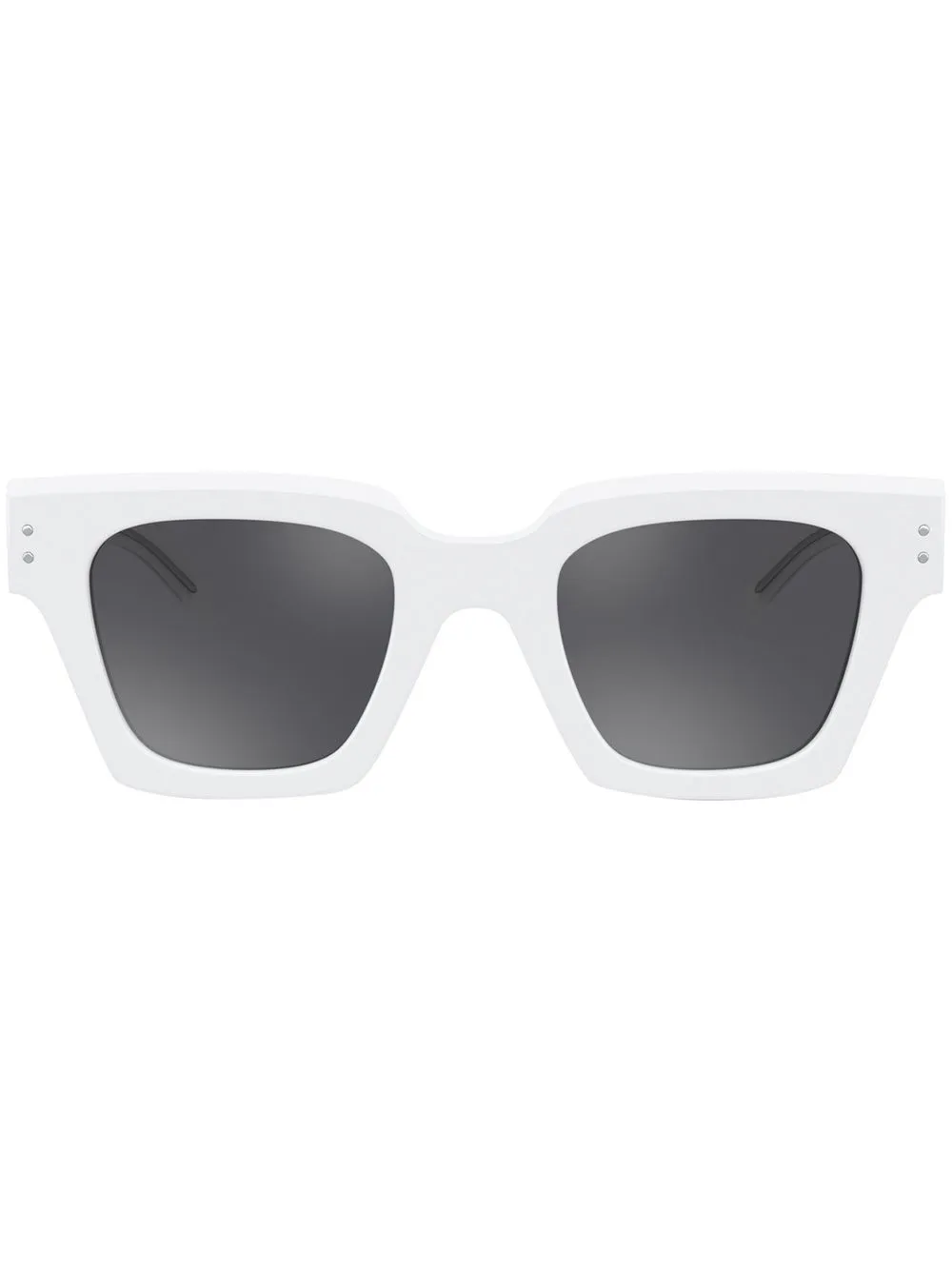 

Солнцезащитные очки DG Icon в D-образной оправе Dolce & Gabbana Eyewear, белый