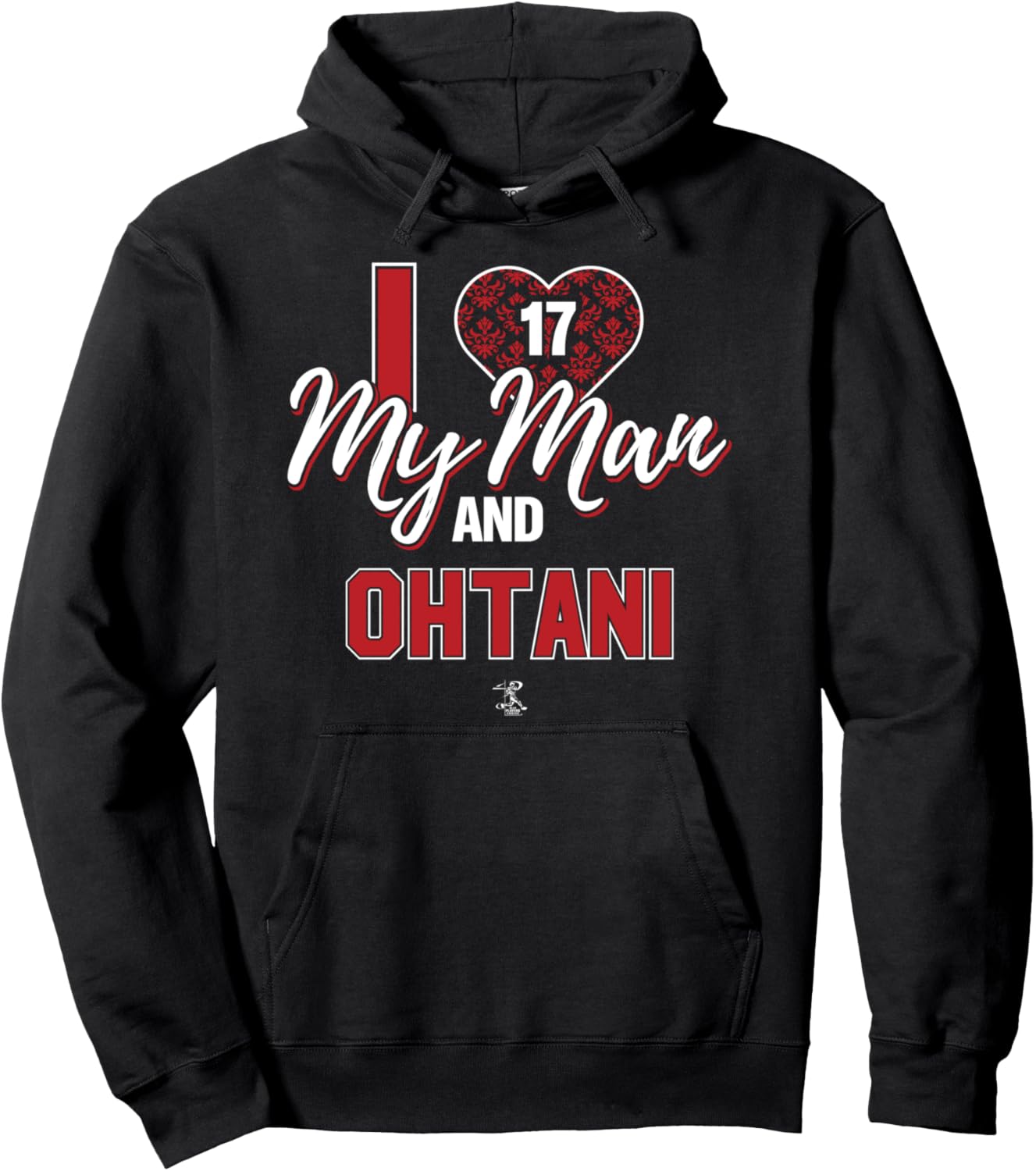 

Худи Shohei Otani I Love My Man GAMEDAY Ballpark Mvp, черный