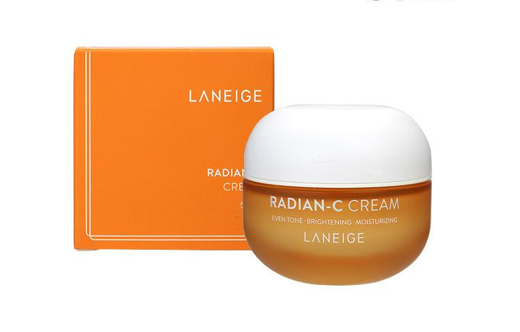Крем для лица Laneige — Lanzhi с витамином C для сияния, увлажняющий, антиоксидантный, отшелушивающий / / *, 30 мл — фото 2