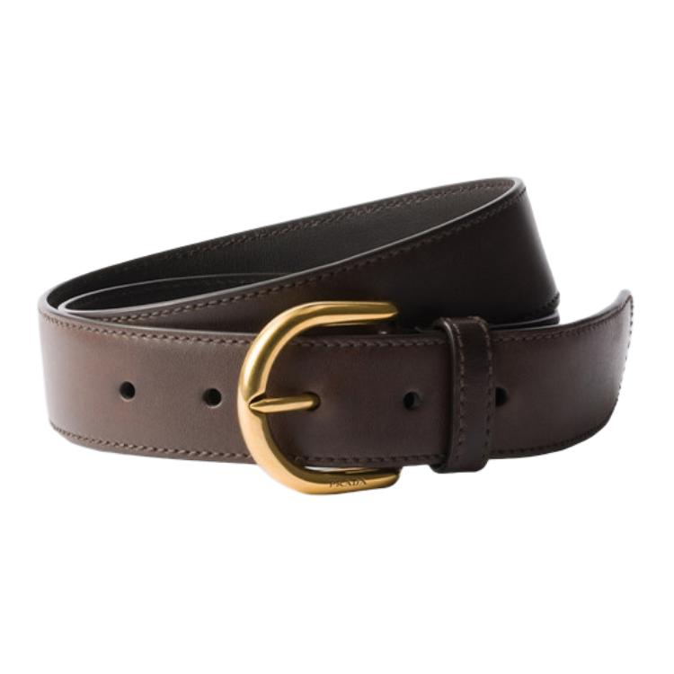

PRADA Кожаный ремень, Brown