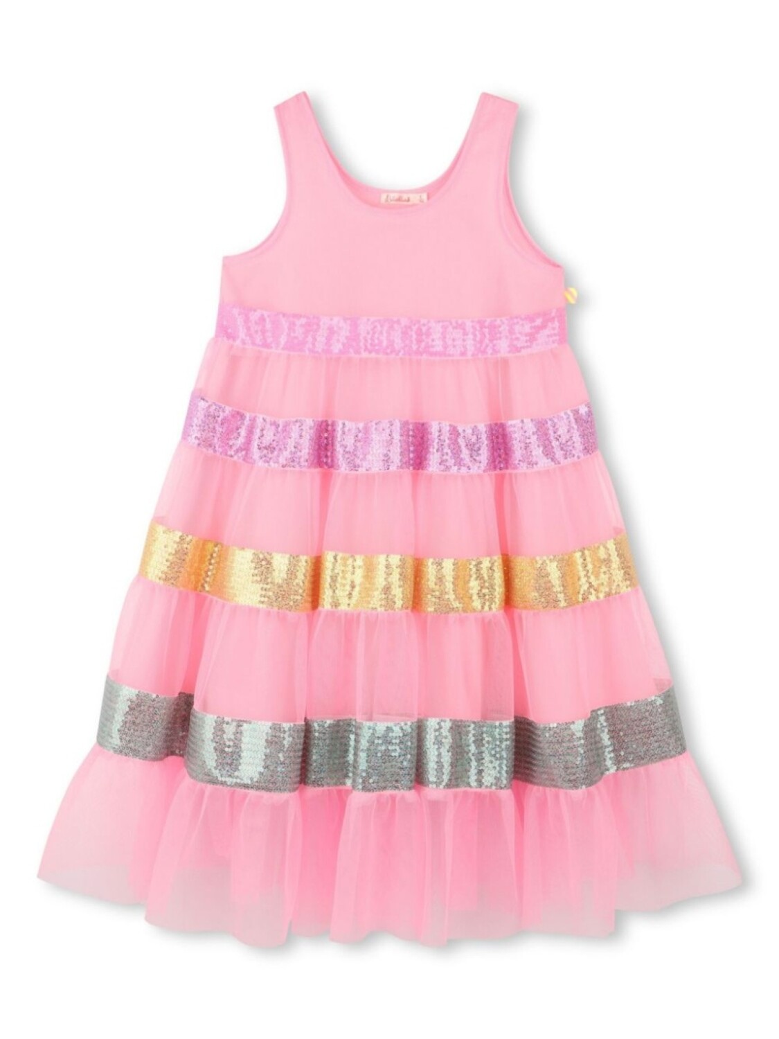 

Платье с пайетками Billieblush, розовый