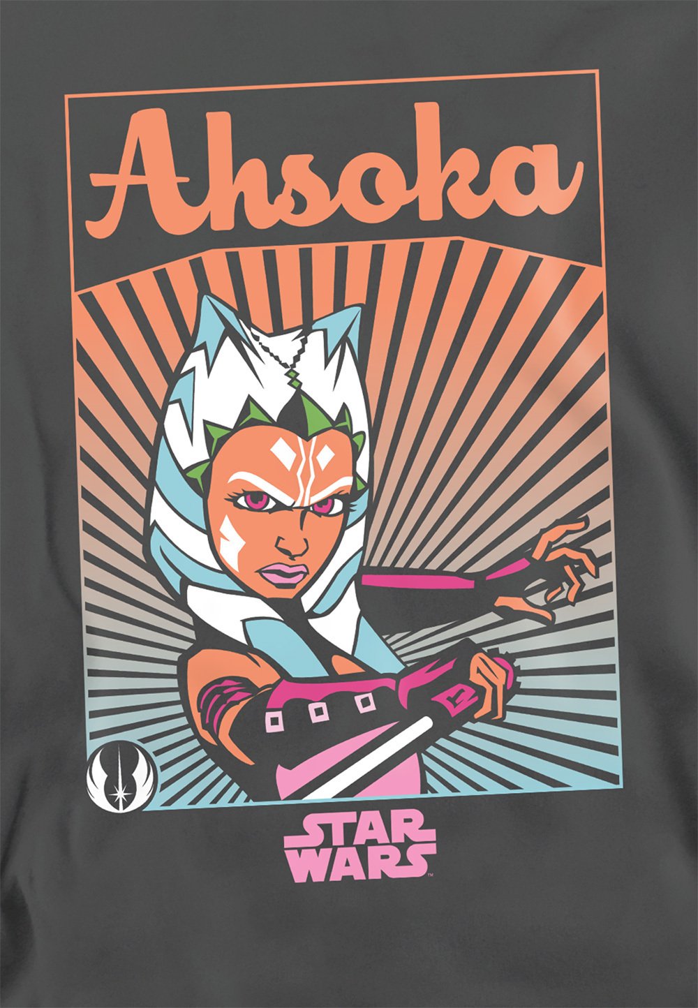 

Толстовка STAR WARS AHSOKA RAYS PRINT Star Wars, антрацит