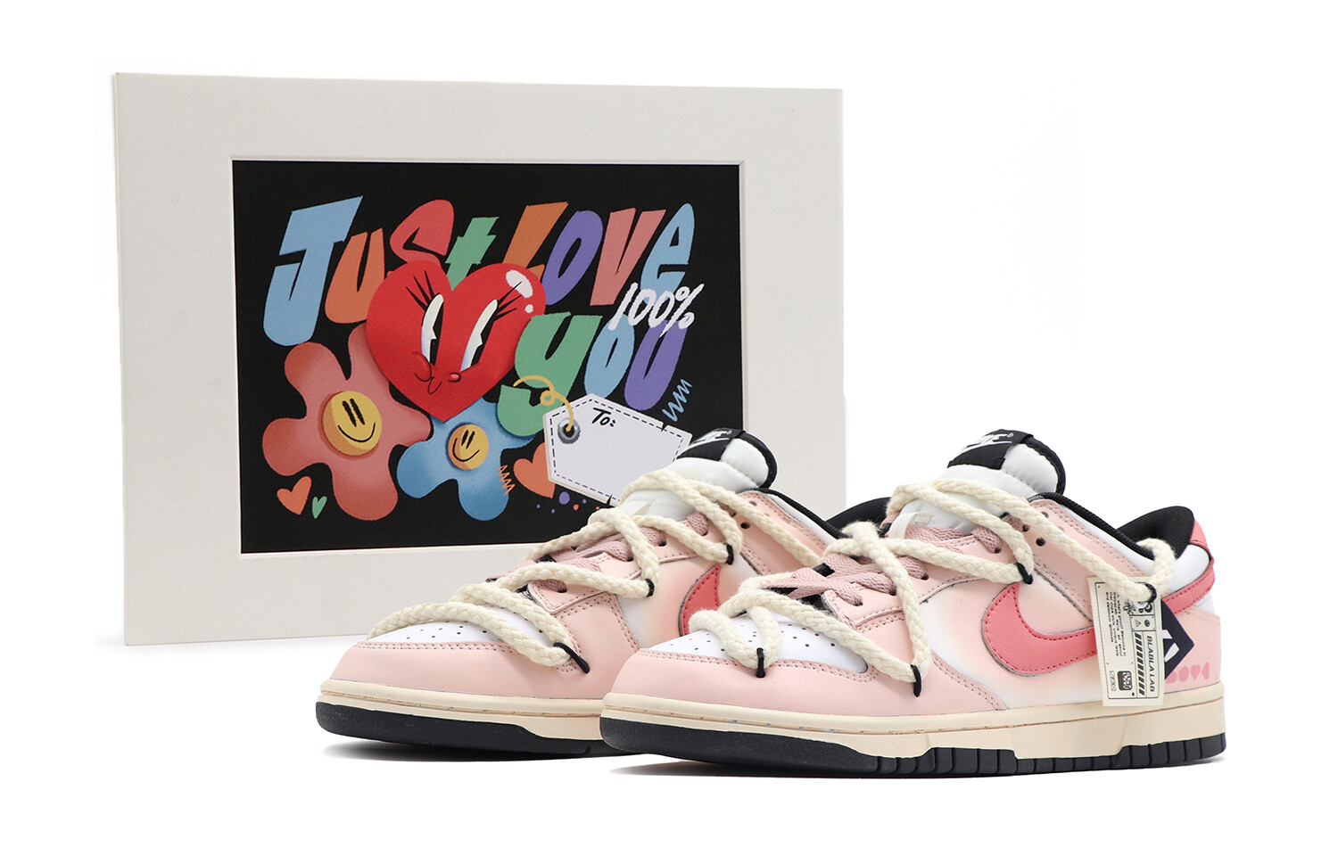 

Женские кроссовки для скейтбординга Nike Dunk, Pink