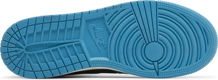 Кроссовки Air Jordan 1 Mid GS 'Inspired By The Greatest', синий — фото 4