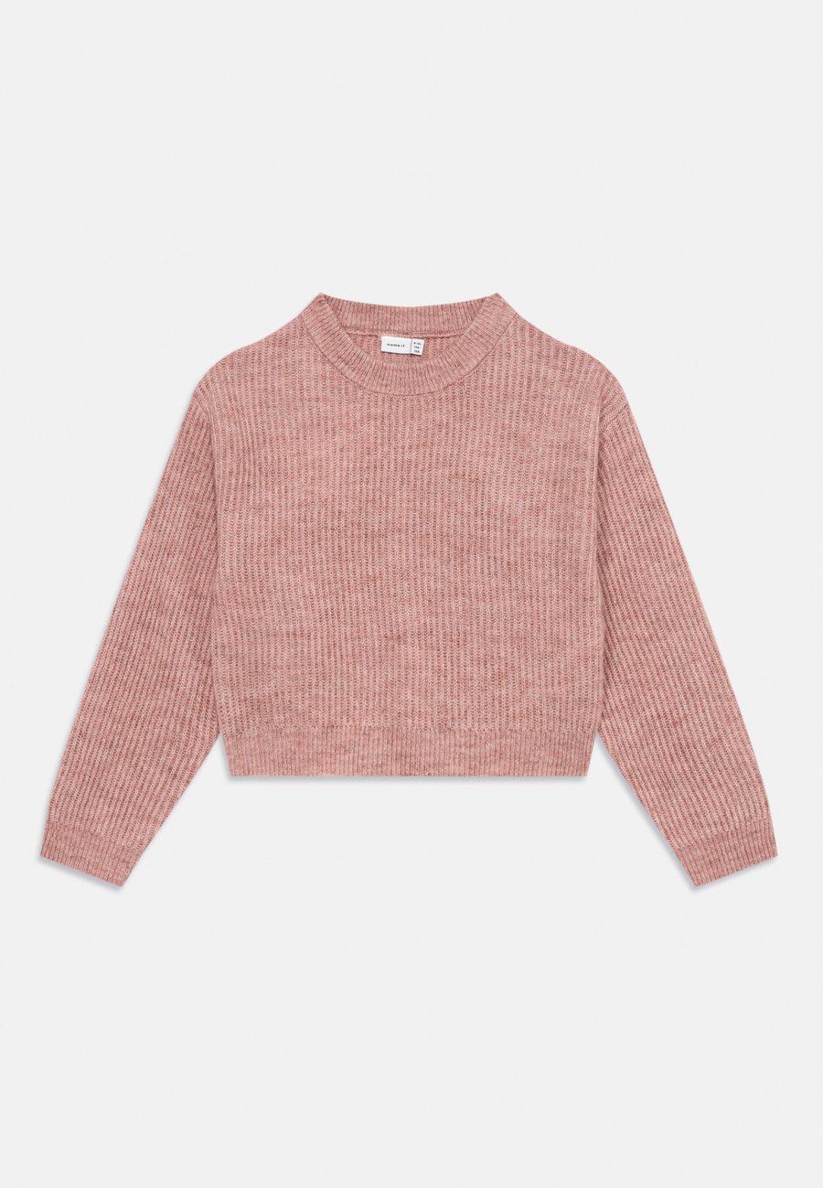 

Джемпер Name it NKFHOLLY LONG SLEEVE BOXY SHORT, Deauville Mauve/Mauve