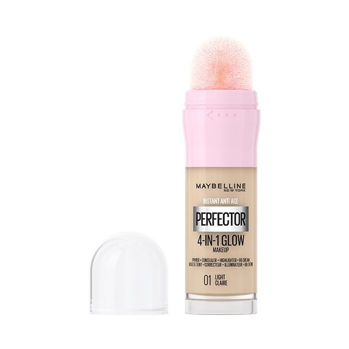 

Тональная основа Instant Perfector Glow 4en1 Base de Maquillaje Maybelline New York, 0.5 Fair Light