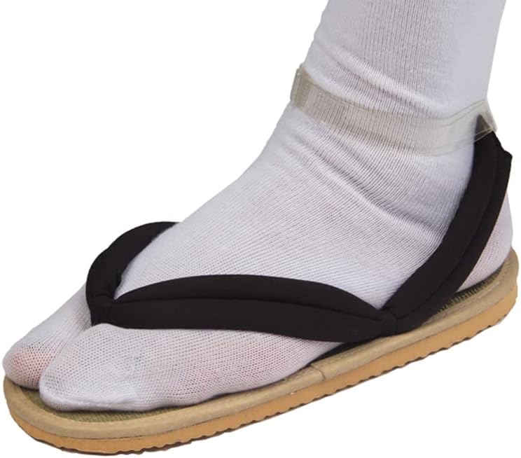 

Унисекс косплей сабо MEADOO, сандалии гета с аксессуарами Oshitari и носками, черный