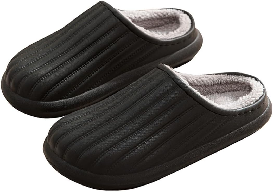 

Женские тапочки Rojeam, комфортные, водонепроницаемые, зимние, для сада, теплые домашние тапочки, для дома и улицы, для мужчин и женщин, черный