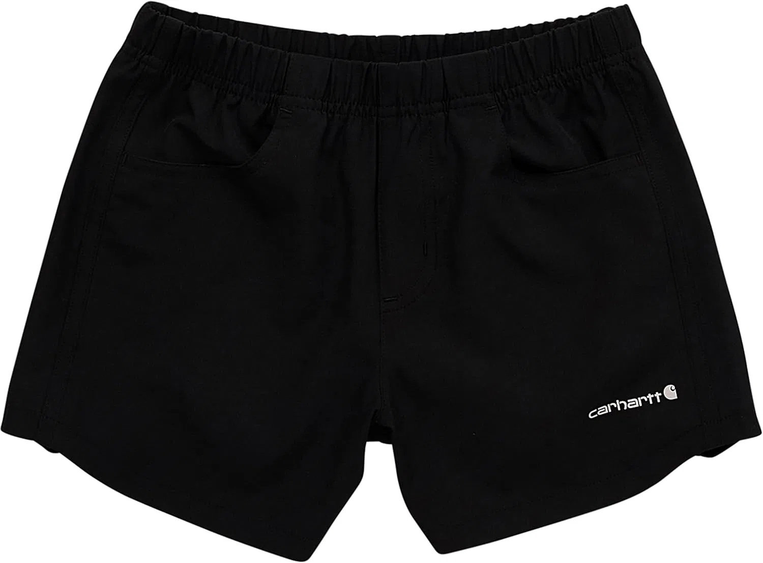 Шорты Carhartt Girls Rugged Flex Ripstop Denim Short, черный