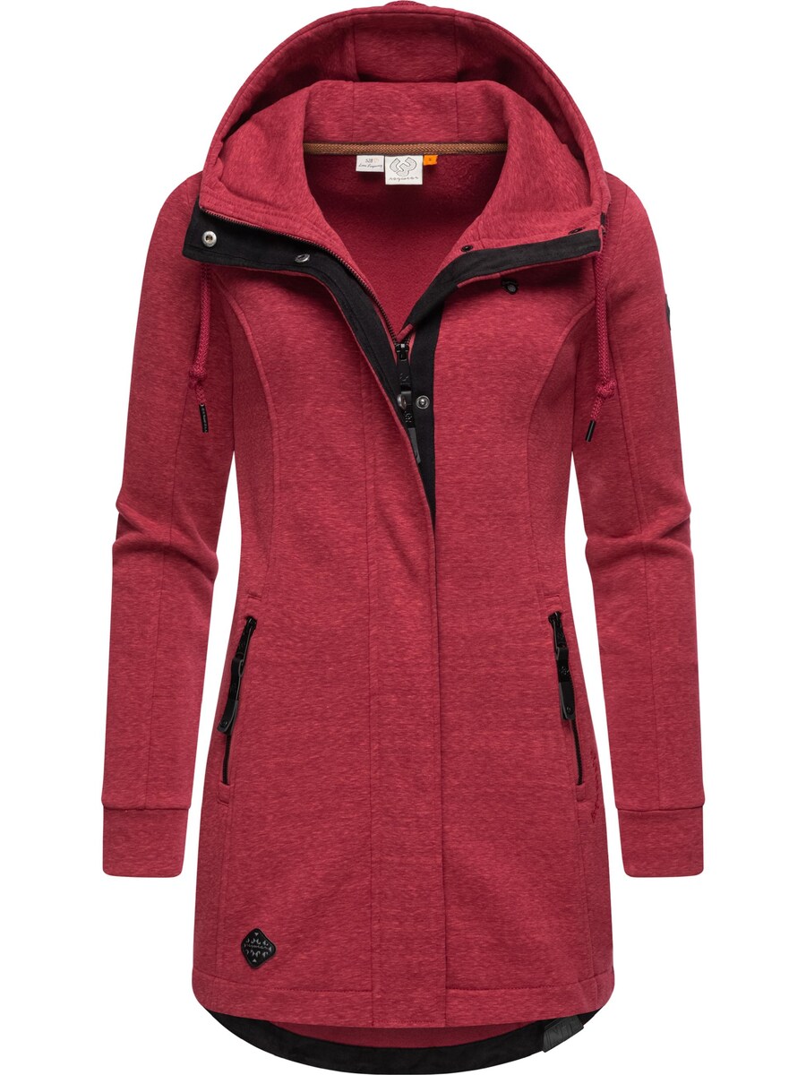 

Толстовка с капюшоном на молнии Ragwear, розовый