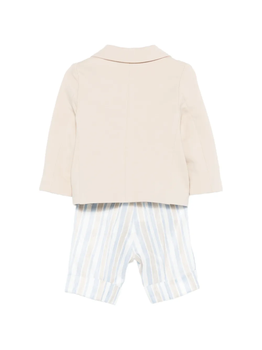 

Комплект с шортами в полоску Colorichiari, бежевый