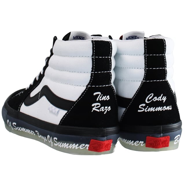 Sk8 Hi vcu белые мужские кроссовки Vans, белый — фото 3