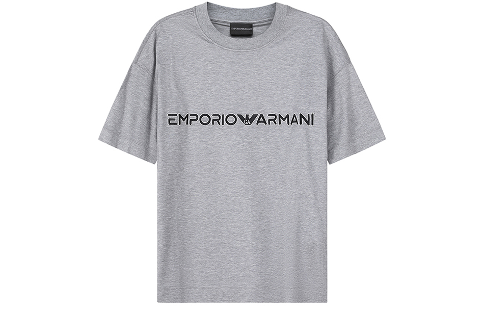 

Футболка мужская серая EMPORIO ARMANI