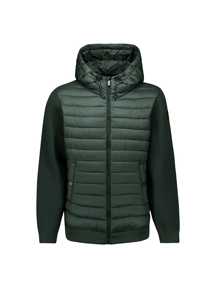 

No Excess Стеганая куртка серого цвета