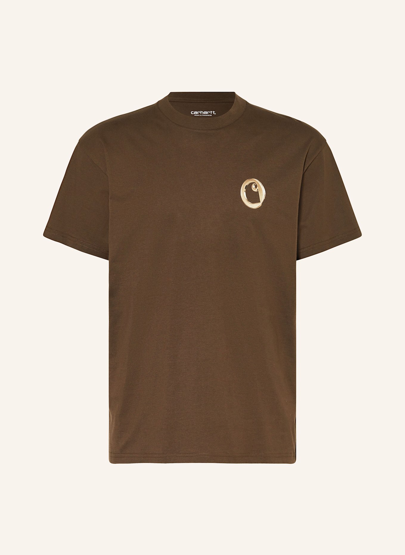 

Футболка Carhartt Wip, коричневый