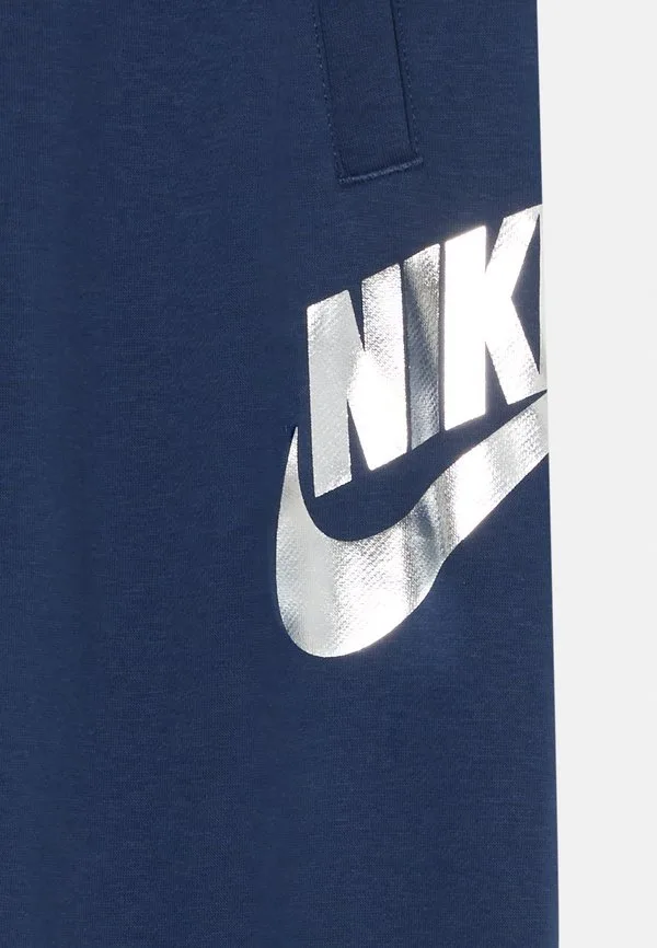 Клубные спортивные штаны темно-синего/серебристого металлического цвета Nike Sportswear, Midnight Navy/Metallic Silver-Coloured — фото 3