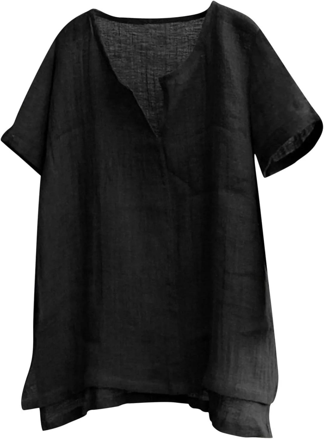 

Льняная рубашка для мужчин с коротким рукавом Akklian