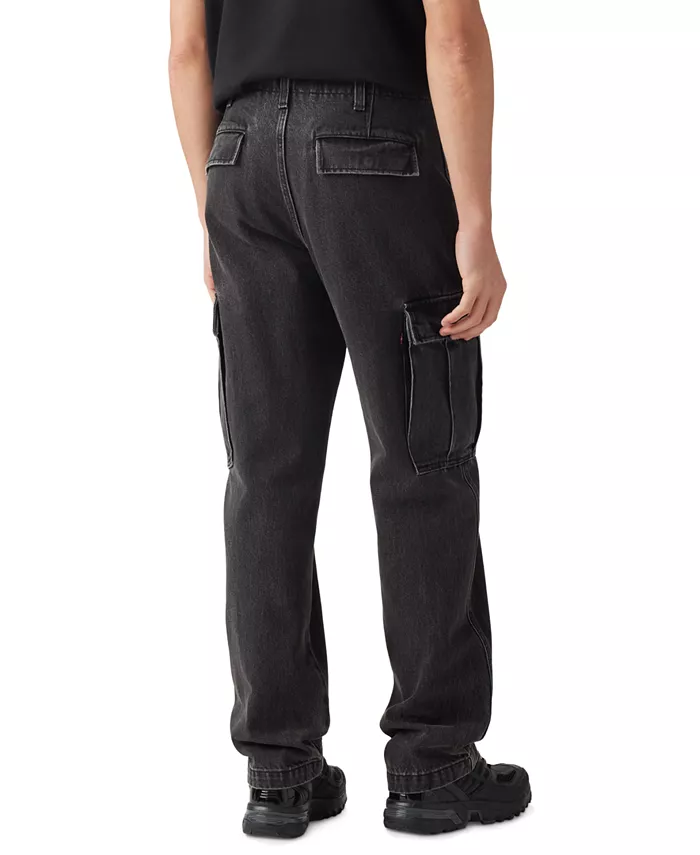 Мужские грузовые брюки XX Relaxed Fit прямого кроя Levi's, черный — фото 2