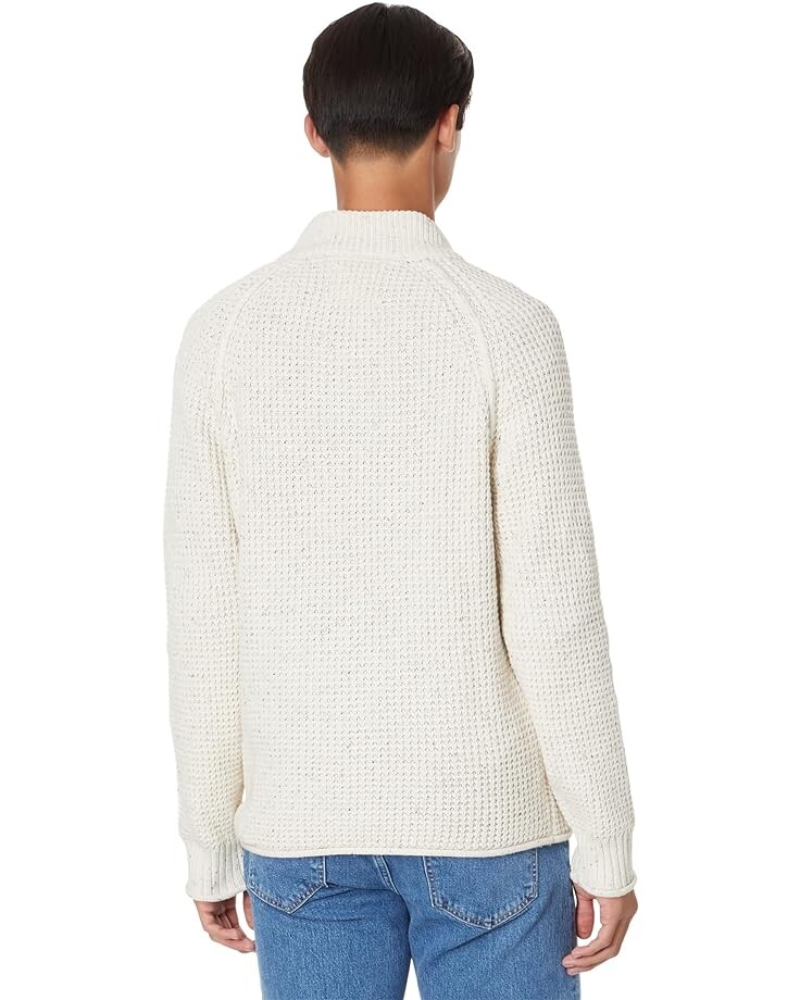 

Свитер Lucky Brand Nep Mock Neck Sweater, цвет Whisper White Tweed