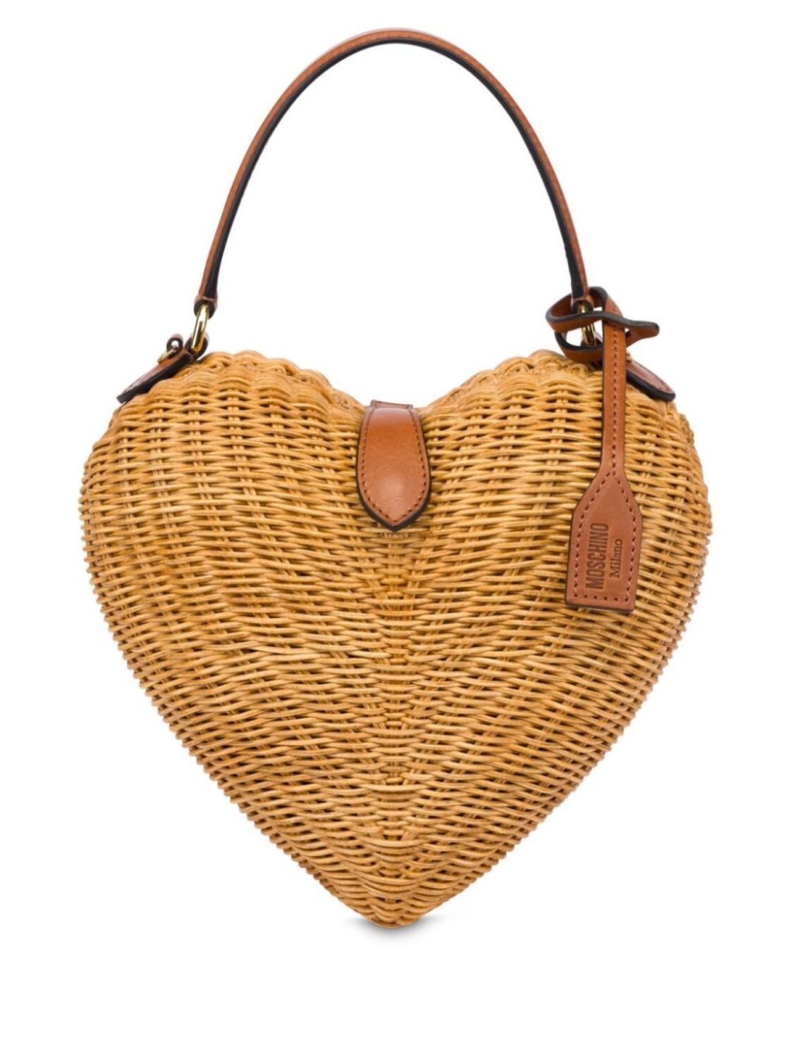 

Сумка-тоут Heartbeat Moschino, нейтральный цвет