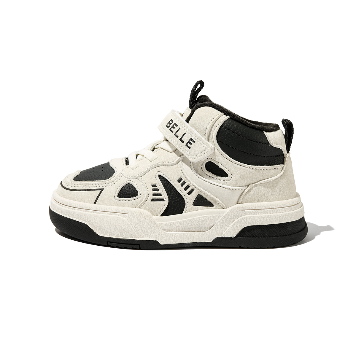 

Детские кроссовки Mid-Top Kids Lifestyle Shoes BELLE, бежевый/черный