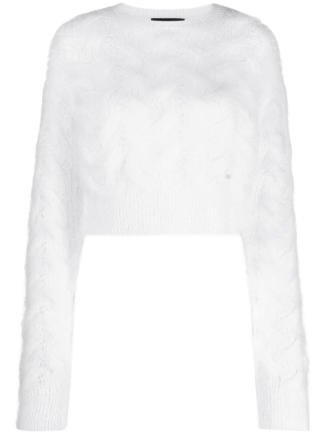 

Dsquared2 фактурный джемпер, белый