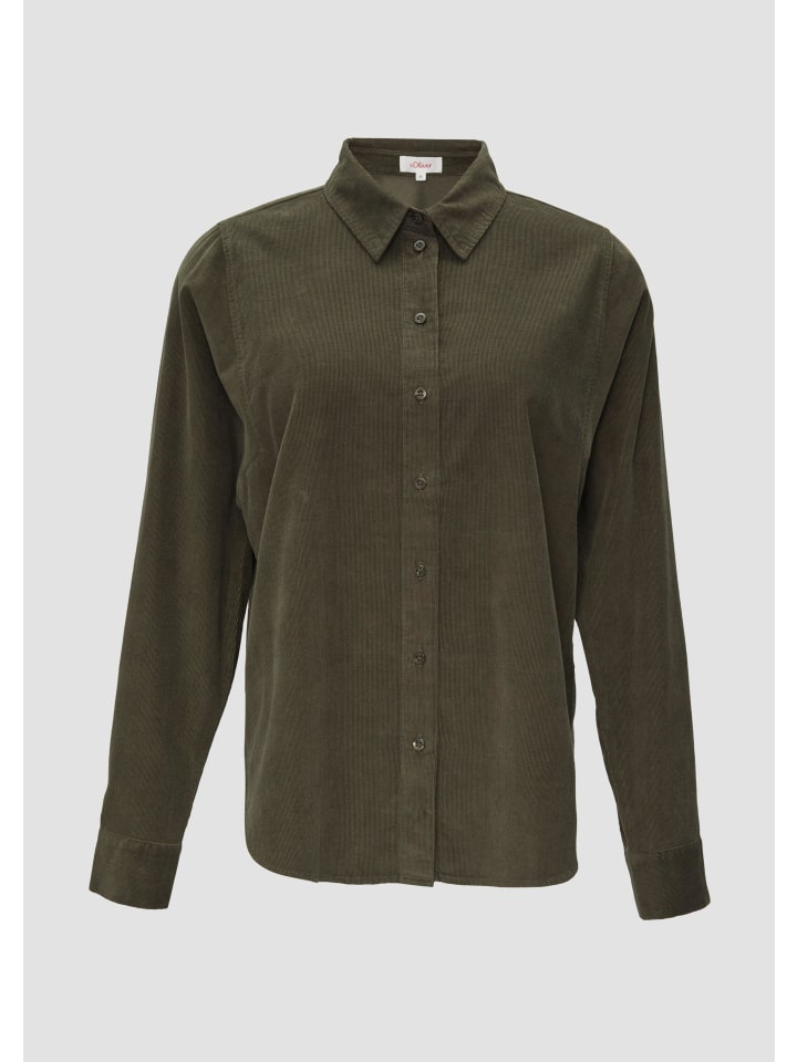 

s.Oliver Блузка цвета 7926_оливково-зеленый