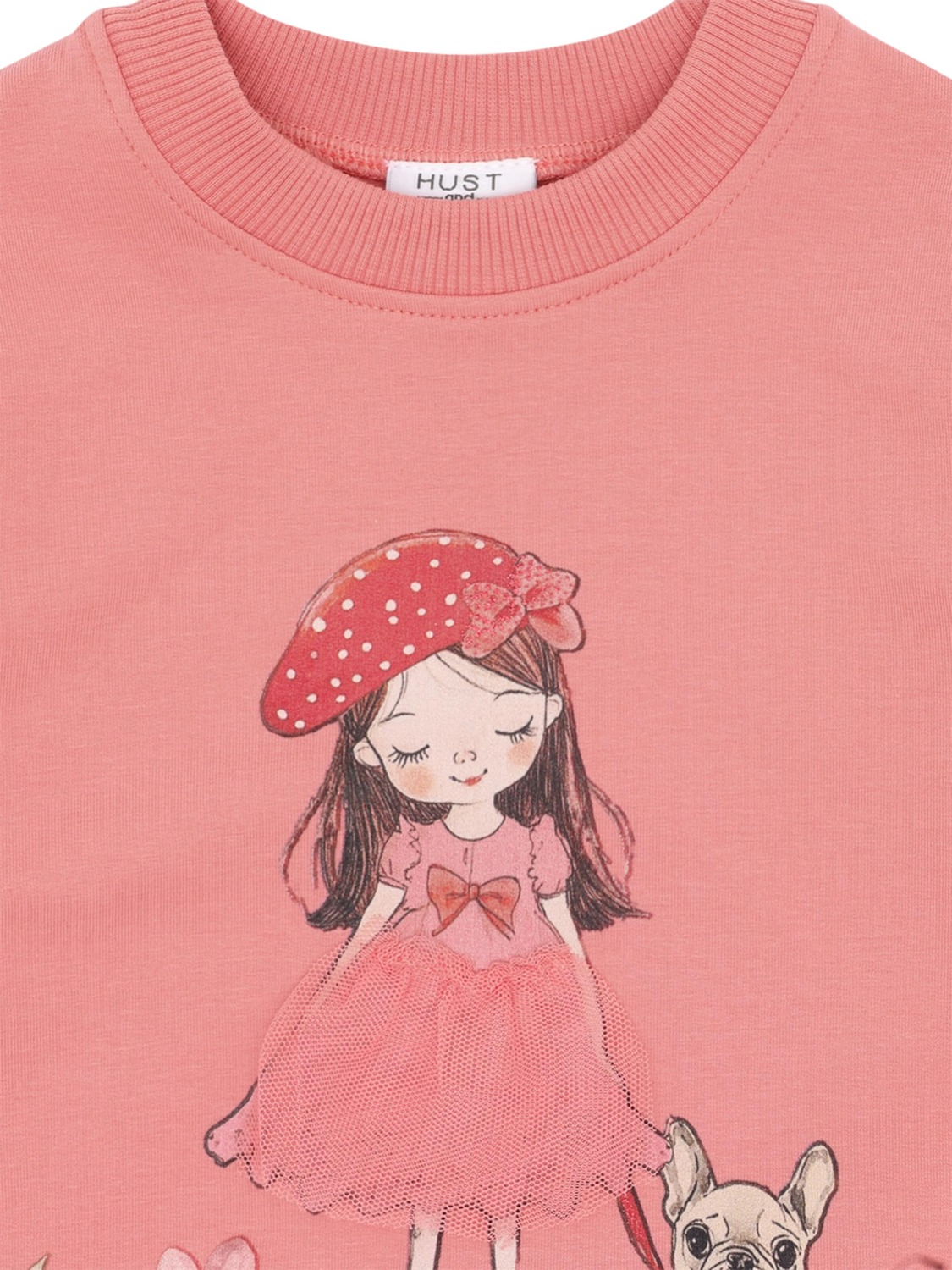Hust & Claire Свитшот 'HCSicillia French Girl' в цвете Rose — фото 3
