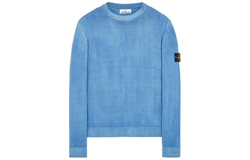 

Свитер мужской светло-голубой Stone Island, светло-голубой