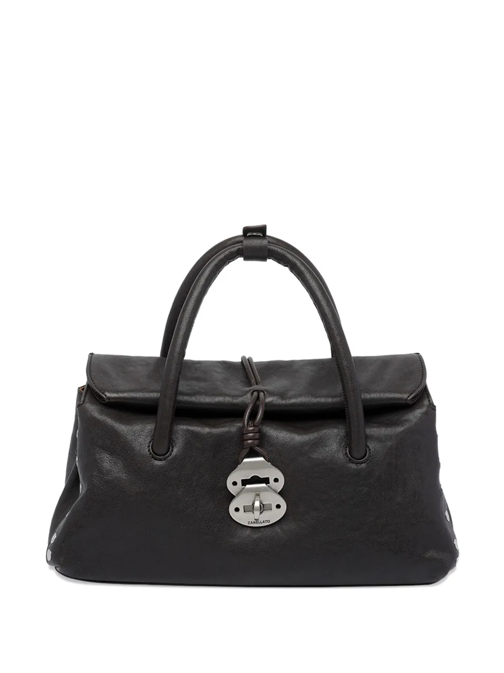 

Сумка-тоут из кожи Dotta Zanellato, коричневый