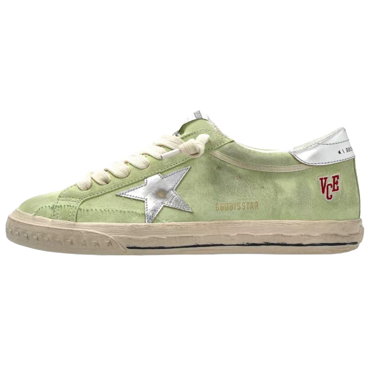 

Golden Goose Кроссовки Super Star Cow Leather Low top мужские зеленые